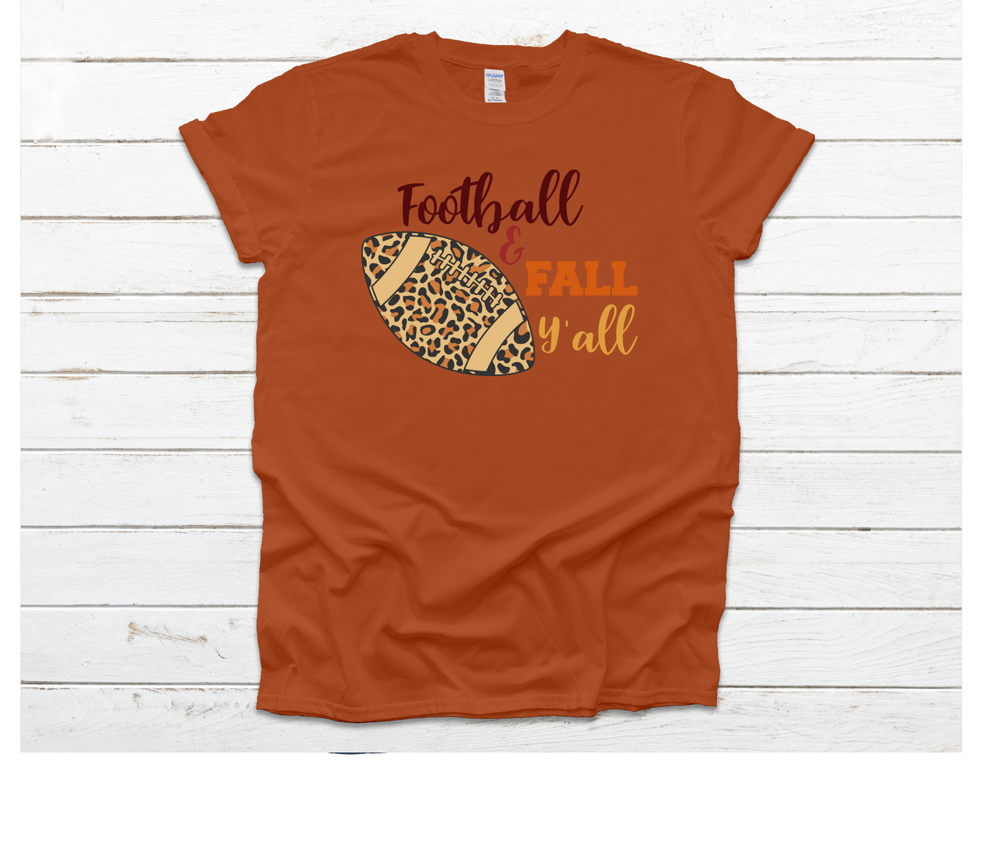 Football and Fall Y'all Shirt