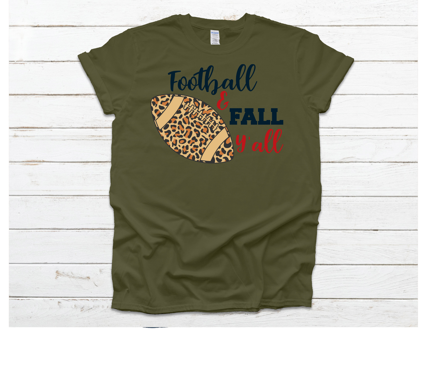 Hawks Football and Fall Y'all Shirt