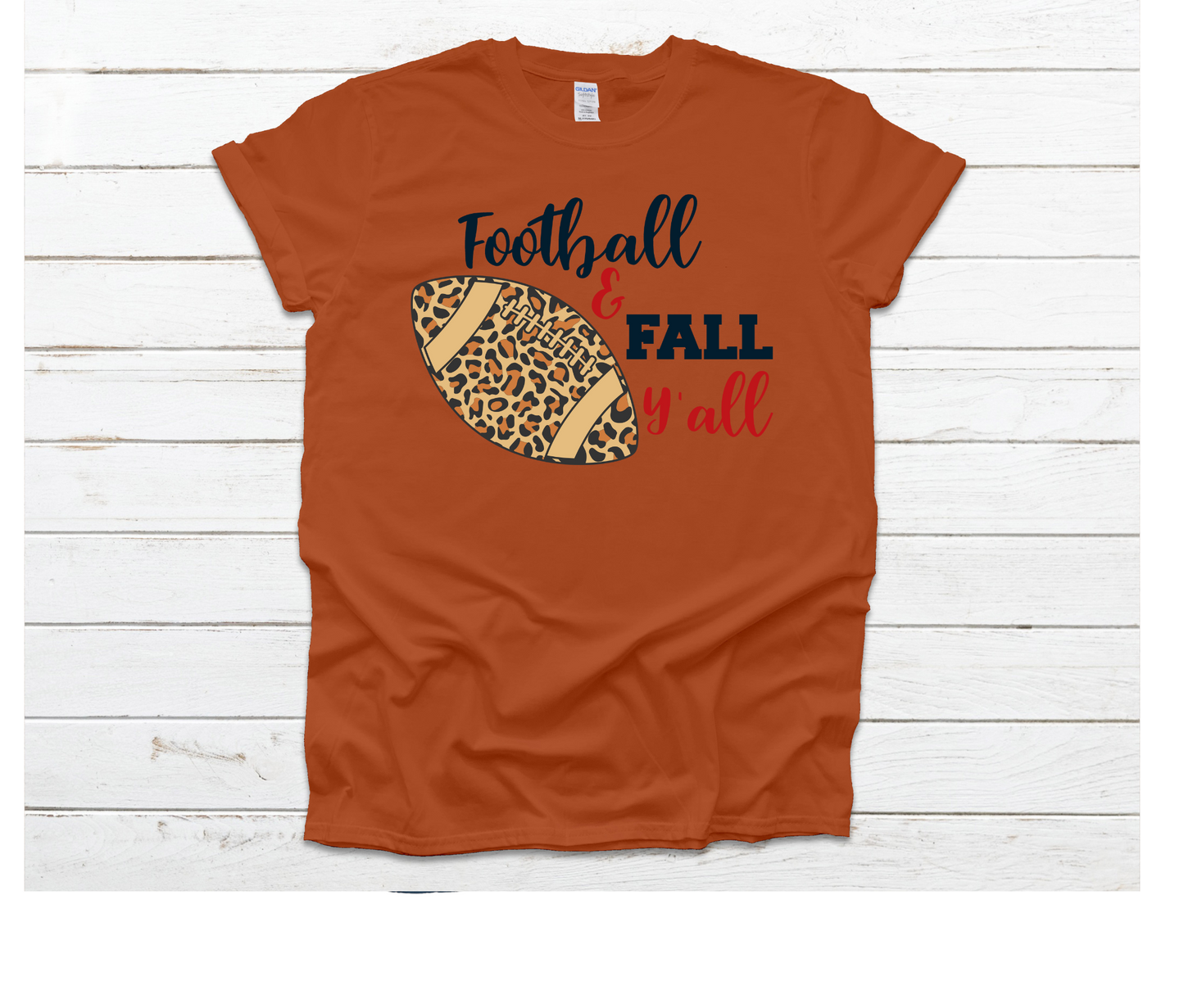 Hawks Football and Fall Y'all Shirt