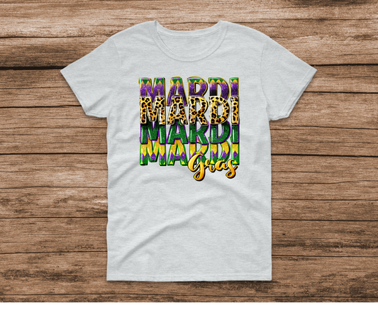 Mardi Gras Western Shirt