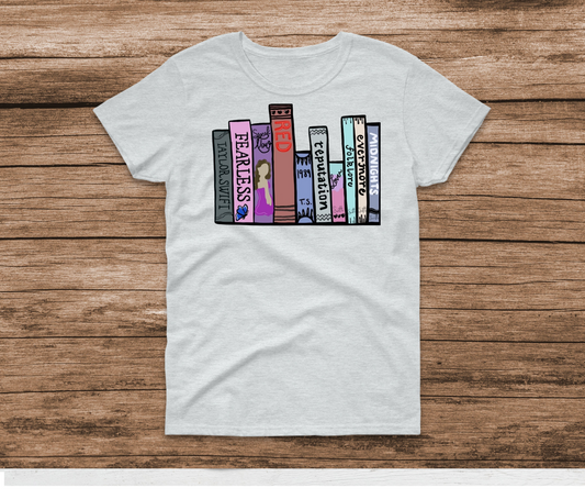 Song Books Shirt by Ashley Sattler