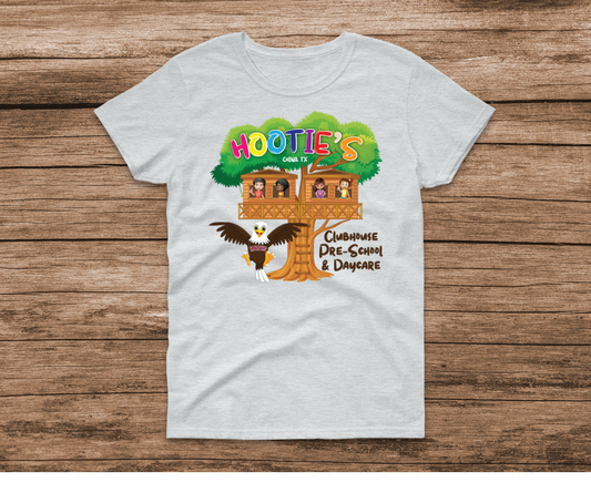 Hootie's Clubhouse Pre-School & Daycare Ash Shirt