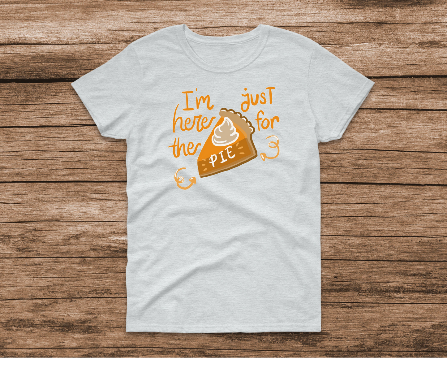 Pumpkin Pie Ash Shirt by Ashley Sattler