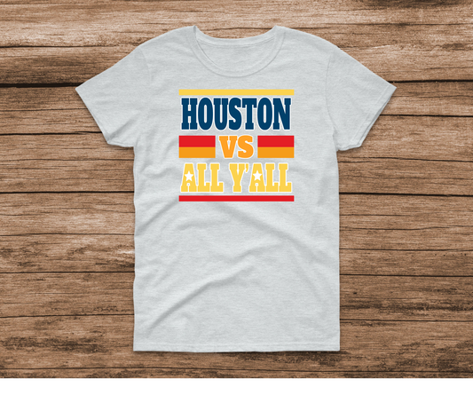 Houston vs All Y'all Astros Shirt