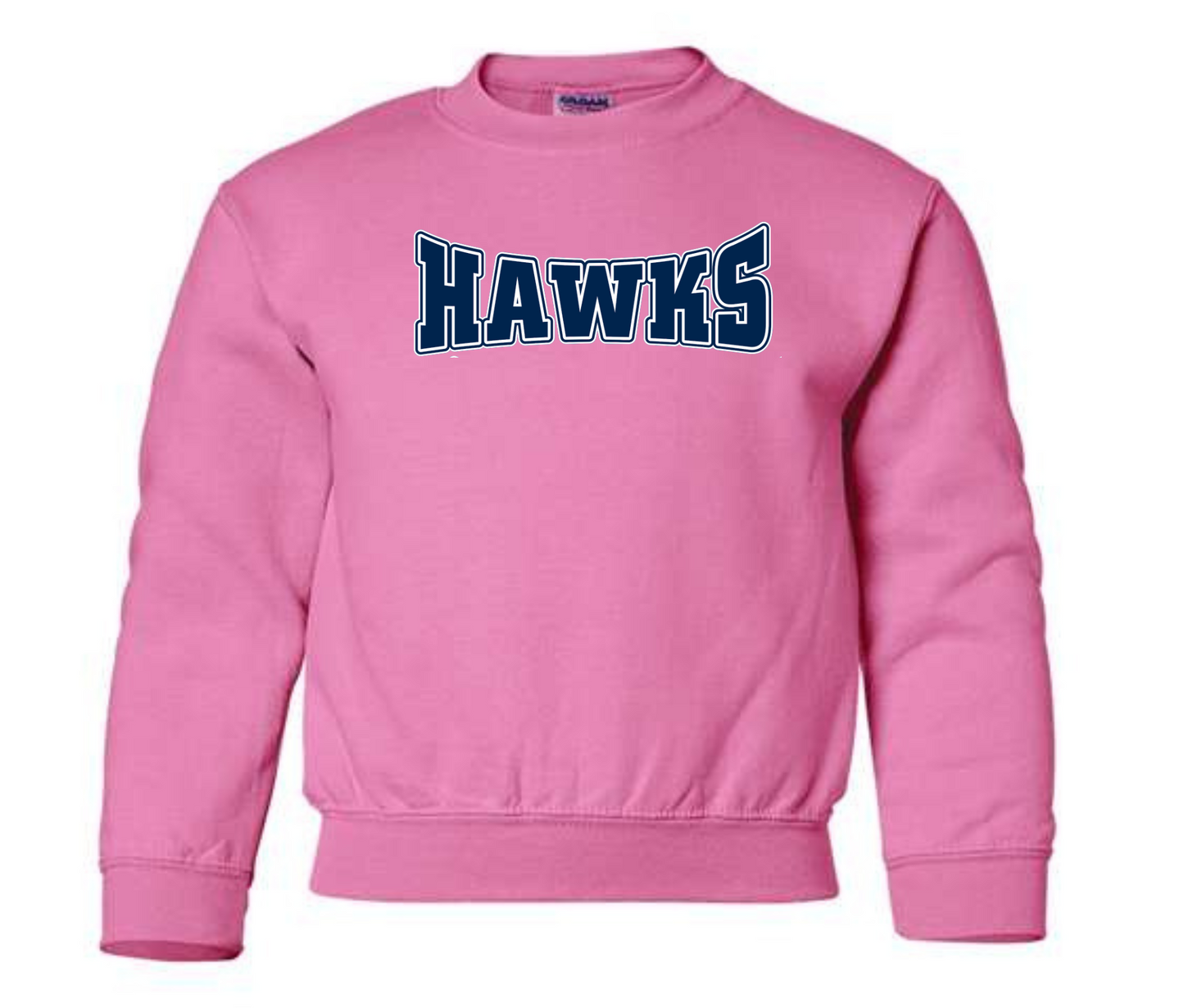 Hawks Pink Youth Sweatshirt