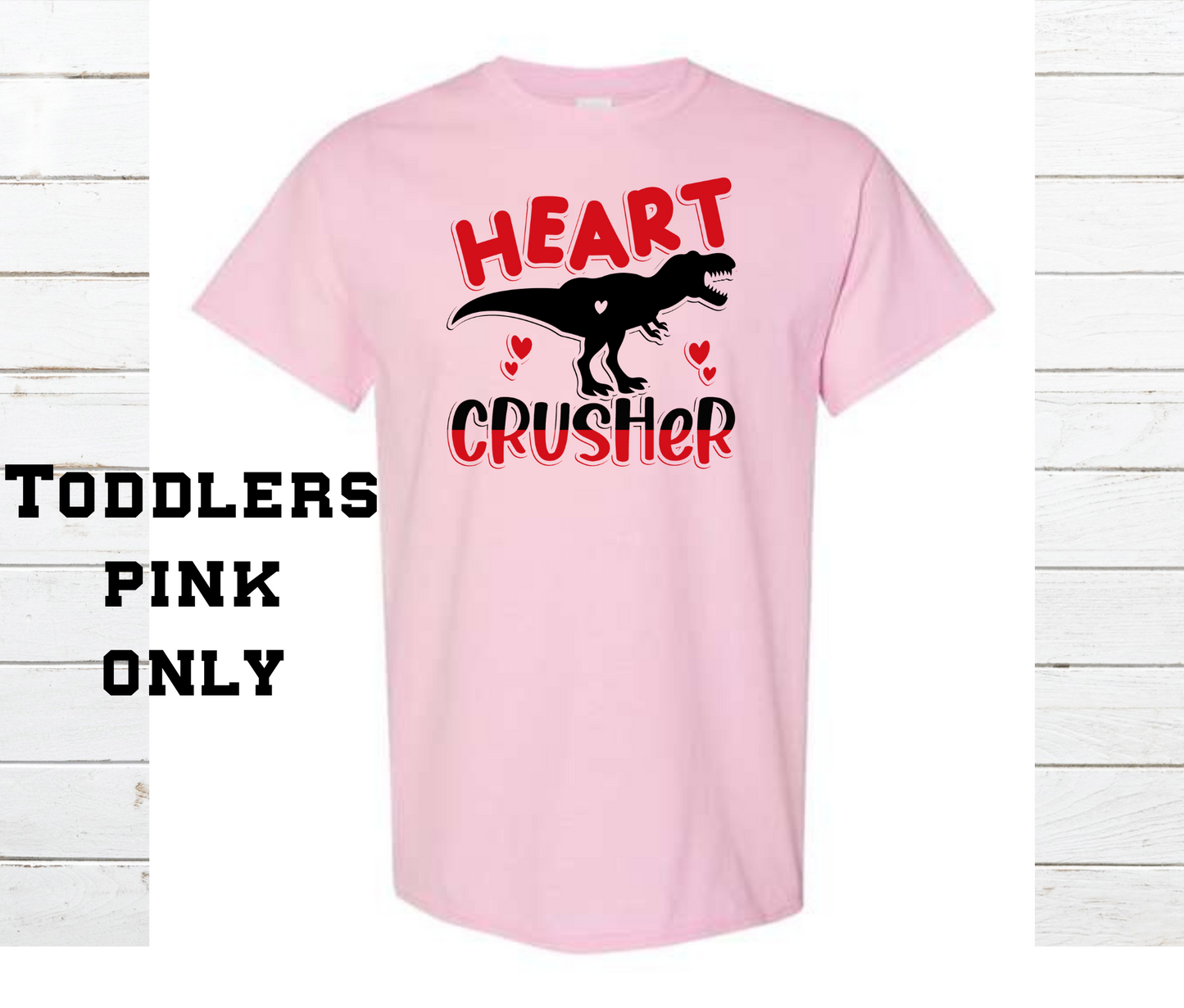 Heart Crusher Dinosaur Shirt