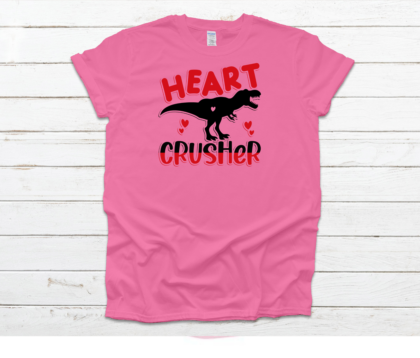 Heart Crusher Dinosaur Shirt