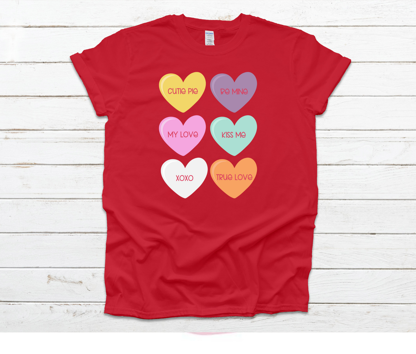 Conversation Hearts Shirt