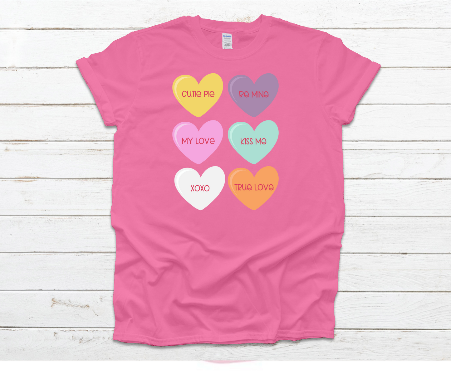 Conversation Hearts Shirt