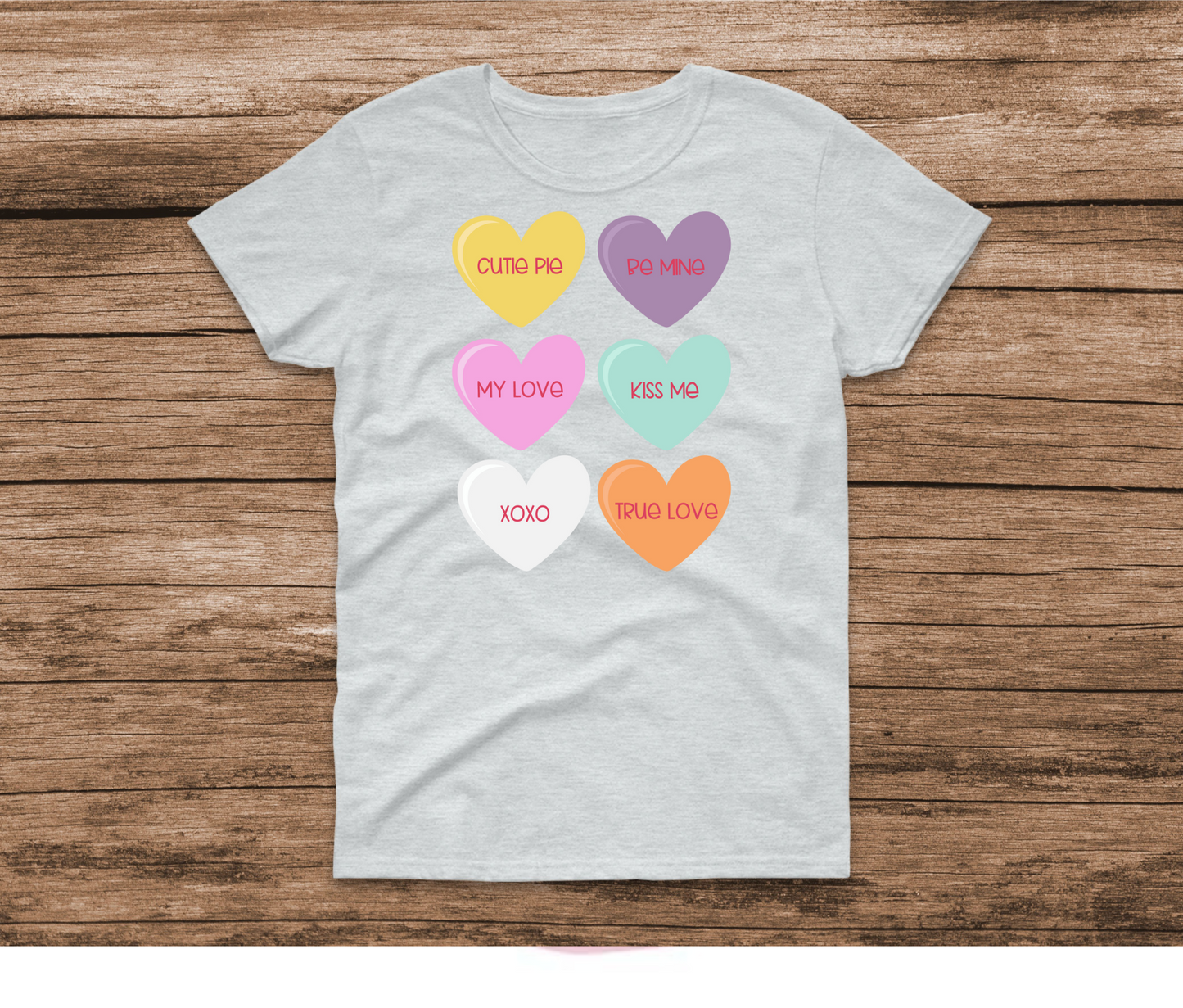 Conversation Hearts Shirt