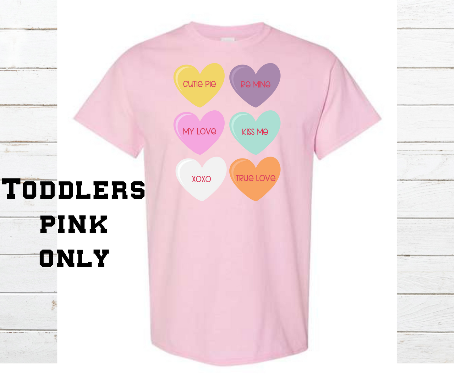 Conversation Hearts Shirt