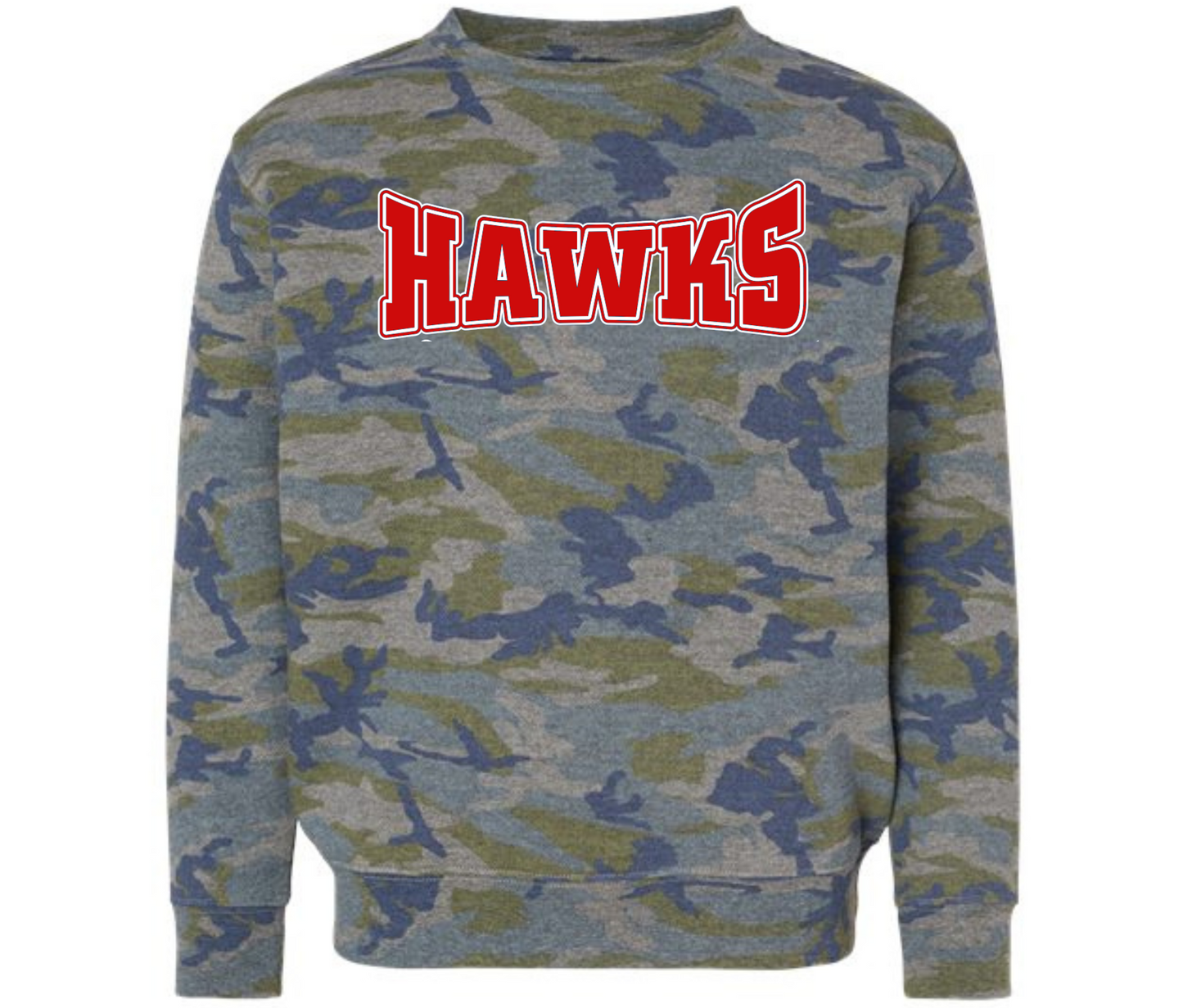 Hawk Vintage Camo Sweatshirt