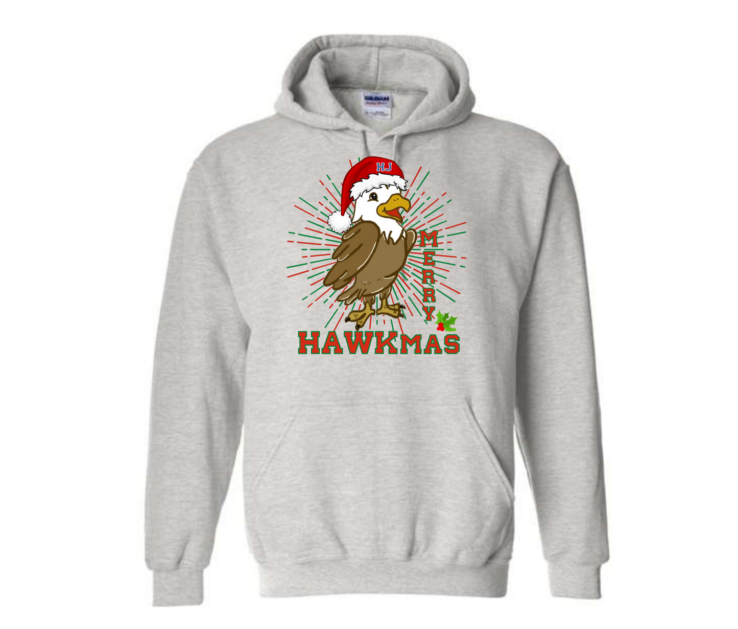 Merry Hawkmas by Ashley Sattler Sweatshirt & Hoodie & Long Sleeve Shirt