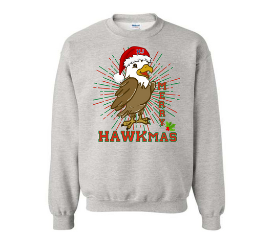 Merry Hawkmas by Ashley Sattler Sweatshirt & Hoodie & Long Sleeve Shirt